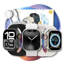 Relógio Inteligente Smartwatch Ultra U4 Chatgpt Tela Amoled 3ATM À prova D'Água
