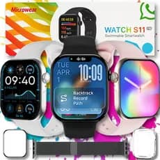 Smartwatch S11 Pro Série 11 Tela AMOLED 2.2 Bluetooth Chamada GPS 2GB Lançamento Relógio Inteligente