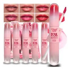 Gloss Labial e Lip Oil Soul By City Girls – Brilho Intenso Hidratação Profunda e Efeito Luminoso