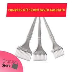Pincel Nuance Original para Mechas Coloração Luzes Reflexos Cerdas Brancas