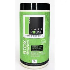 Hair Polish Btox Orgânico Liso Perfeito 100% Sem Formol Antifrizz Reestruturação Térmica