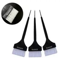 Kit 3 Pincel Nuance Cerdas Brancas Pincel Para Mechas  Profissional
