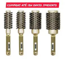 Escovas Térmicas Profissionais Nuance Modelagem de Cabelo Cerdas Javali Cabeleireiro Profissional