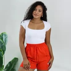 Short Feminino Duna Soltinho Leve Confortável Elástico