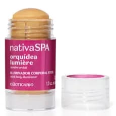 LANÇAMENTO!! ILUMINADOR CORPORAL STICK NATIVA SPA ORQUÍDEA LUMIÈRE 30G O BOTICÁRIO