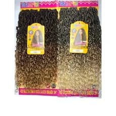Cabelo Goddess Faux Locs 24" 300g Pacotão Crochet Braid Tranças Prontas Marca Fashion You