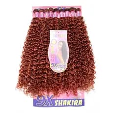 Cabelo Orgânico Cacheado 9 Telas 320g Pacotão SHAKIRA CURL 70cm Sem Brilho Fibra Preme Adere Creme