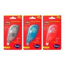 Corretivo em Fita Maxi Tape Office 10mx5mm Sortido