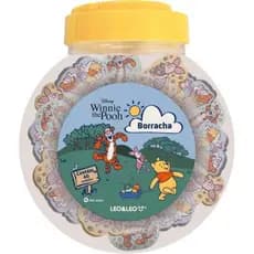 Borracha Decorada Ursinho Pooh Leo&Leo – Disney Infantil | Unitária ou 3 Unidades