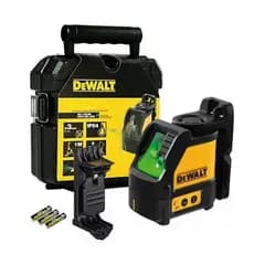 Nível Laser Verde Dewalt DW088CG-LA 30m 2 Linhas Autonivelante Profissional IP54 Suporte Magnético