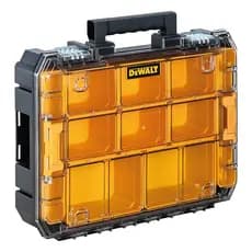 Organizador Modular TSTAK Dewalt DWST17805 Tampa Translúcida Divisórias Removíveis Original