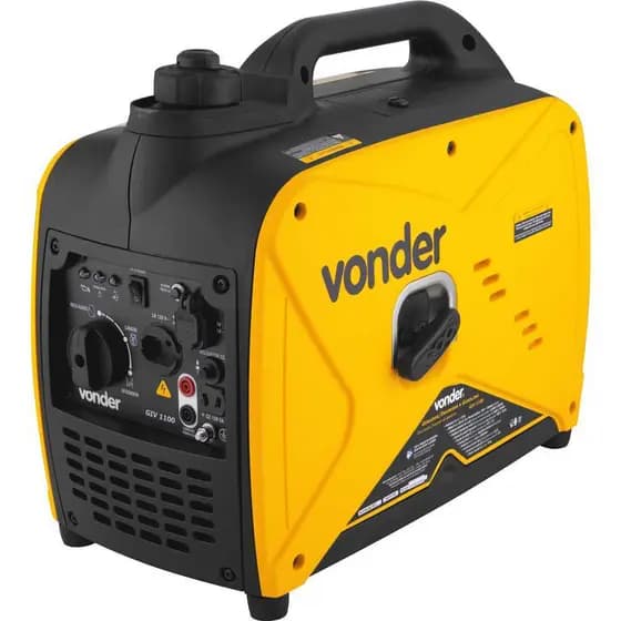 Gerador Inverter 1100W Vonder 220V Econômico Silencioso Para Camping E Emergência