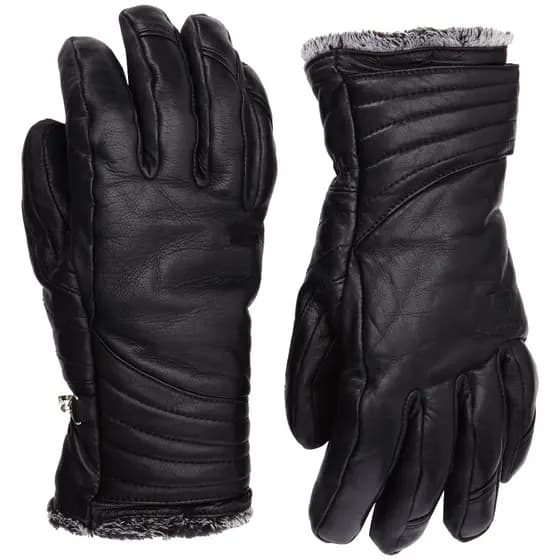 Luva Moto Motoqueiro Frio Intenso De Inverno Forrada Legítimo Impermeável Motocross Couro Sintético Kit Proteção