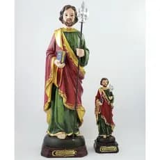 Imagem São Judas Tadeu em Resina 7 cm 15cm 20cm 30cm