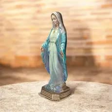 Imagem Metalizada Nossa Senhora Das Graças