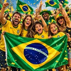 Kit 2 Bandeiras do Brasil - 150x90cm. Tecido Resistente, Cores Vibrantes. Para Torcida, Eventos e Decoração.