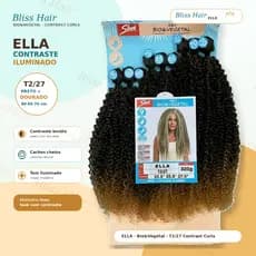 Cabelo Bio Vegetal Ella Sleek 320g 9 Telas