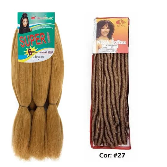 Kit Nina Softex 70g + Jumbo Jumbão 400g