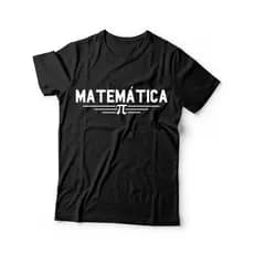Camisa Matemática Estampa Faculdade Matemática Simbolo Algebra Numero Pi T-shirt Camiseta