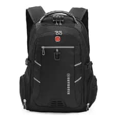 Mochila Grande Para Notebook Impermeável Com Cadeado Entra USB/Fone X81