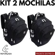 Mochila Bolsa impermeável Coreana Notebook Presente Masculino Reforçada PRAMIUM