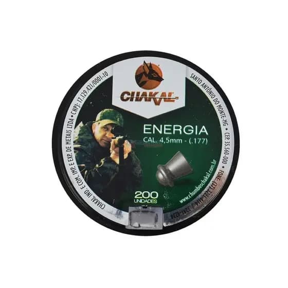 CHUMBINHO CHAKAL ENERGIA 4,5MM