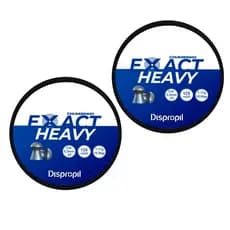 Kit 2x Chumbinho / Chumbo Exact Heavy 5.5mm 125un Dispropil