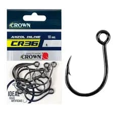 Anzol Inline CR36 Black c/10 - Crown