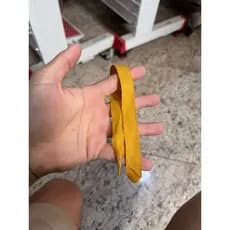 Alças Gorgorao p/ Sacolas com ponteiras 15mm de Largura (100 unidades)