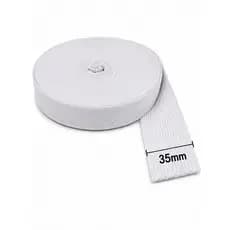 Elástico de embutir 35mm (Rolo c/ 25 metros) ENVIO IMEDIATO!!