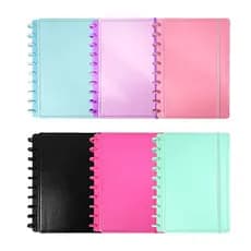 Caderno Inteligente A5/B5/A4 Grande Capa Dura Original Mini Caderneta De Disco Diário Feminino Agenda Planner