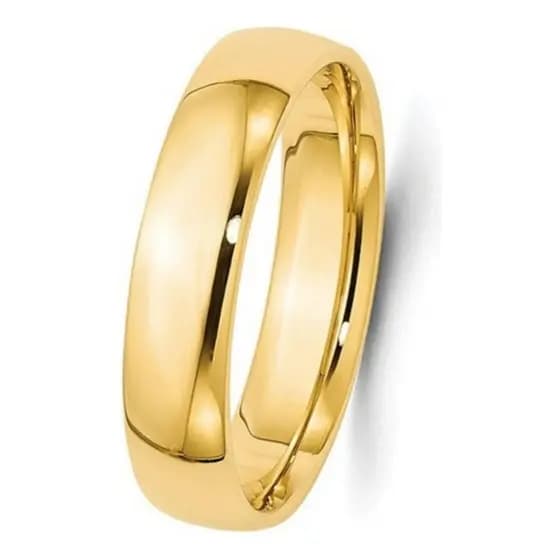 ALIANÇA AVULSA MOEDA ANTIGA 6MM BANHADA A OURO 18K