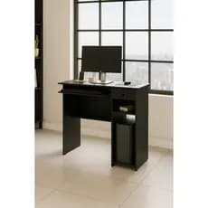 Mesa Para Computador Notebook Viena cor Preto - MJM Casa dos Móveis