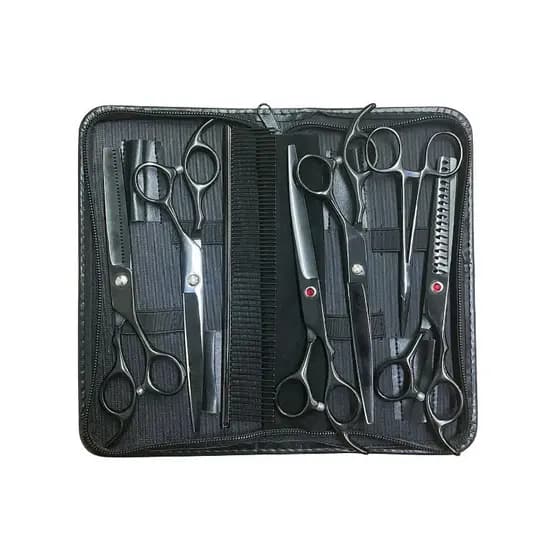Tesouras Profissionais P/ Cortar Cabelo Cabelereiro Barbeiro GN-385-1