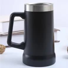 Caneca Copo Térmico 710ml Camada Dupla Em Inox Com Alça
