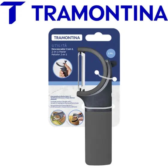 Descascador Tramontina 2 em 1 Aço Inox Resistente