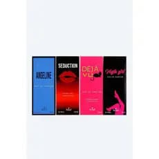 KIT 4 PERFUMES FEMININOS, FRAGRÂNCIA 100ML CADA
