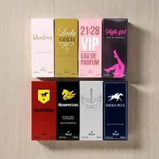 KIT 8 PERFUMES 100ML - 4 MASCULINOS + 4 FEMININOS | MELHOR CUSTO-BENEFÍCIO | LEVE MAIS, PAGUE MENOS