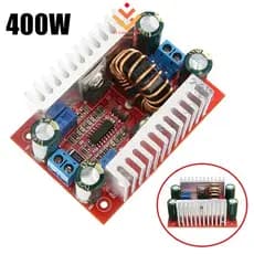 Conversor DC 400W 15A Boost De Corrente Constante Driver LED De Alimentação 8.5-50V A 10-60V Módulo De Carregamento De Tensão Step Up