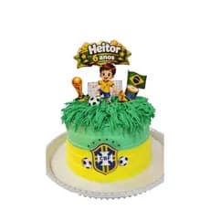 Topo de bolo personalizado 3D do Brasil  nome e idade/ Caixinha Decoração de mesa do Brasil, kits aniversário do Brasil.