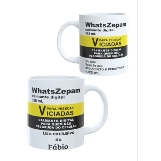 Caneca personalizada porcelana.