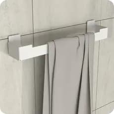 Porta Toalha Rosto Adesivo Suporte Banheiro Branco ELG