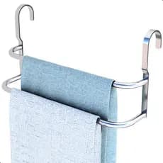 Porta Toalhas Toalheiro Duplo Para Box Alto Brilho 48cm
