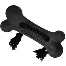 Ossinho Osso Higiênico Corda Dente Mordedor Brinquedo Cachorro Cães Todos Porte PVC 2D Pet