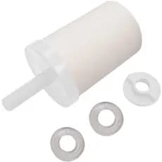 Vela Tradicional Cerâmica Filtro Barro Plástico Universal Filtro Plástico Barro Branco Velas Oasis