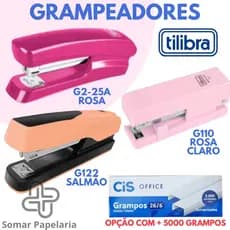 Grampeador de Mesa para 20 | 25 Folhas - Tilibra