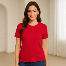 Camiseta Blusa Blusinha Baby Look Canelada Feminina Básica Lisa
