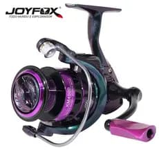 JOYFOX Carretel Molinete Km4000 12+1 Rolamentos Joyfox Molinete Pesca 5.2:1 8 Kg Technicolor