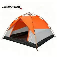 JOYFOX Barraca De Acampamento 4-5 Pessoas Portátil A Prova D'agua Dois Andare Barraca Camping