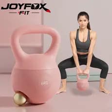Kettlebell 6KG Halteres para Yoga e Definição Corporal Kettlebell Emborrachado 4KG 8KG